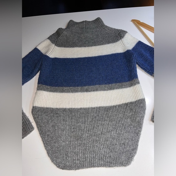 ZARA Knit Mock Neck Sweater - Picture 8 of 9